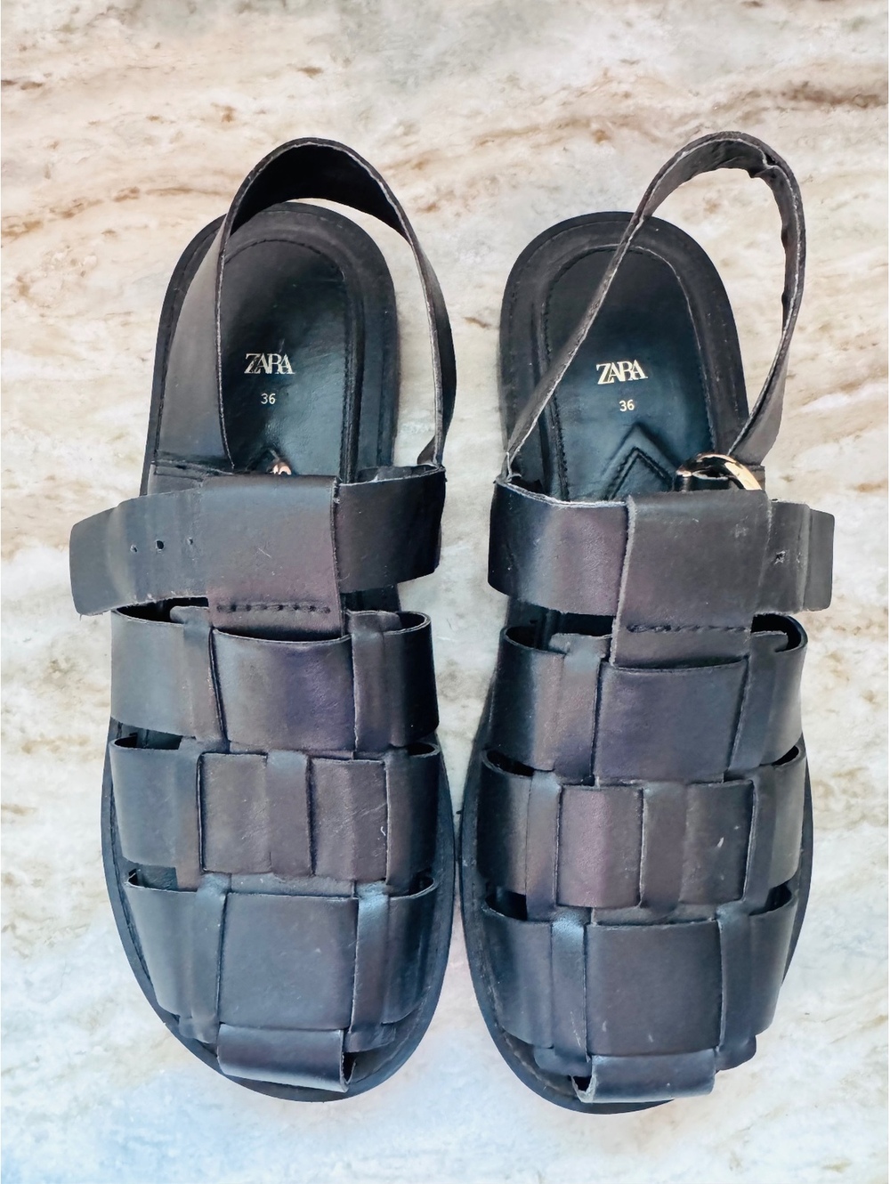 Zara Woven Sandals